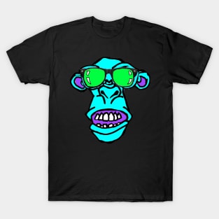 Graffiti,Gorilla by LowEndGraphics T-Shirt